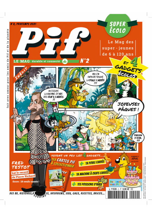 Pif Gadget - n°2 - avril 2021