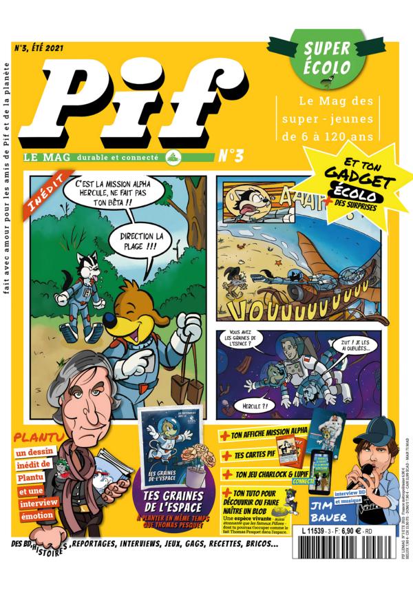 Pif Gadget n°3 - Juillet 2021