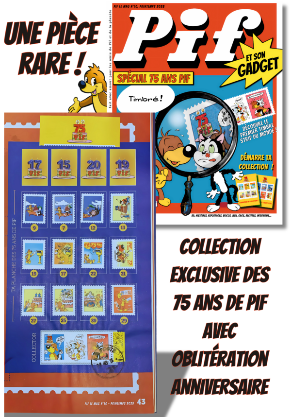 🎉 Pif Spécial 75 Ans – Une Édition Collector Incontournable ! 🎉 – Image 2